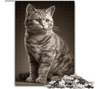 1000 Pieces Jigsaw Puzzle For Adults Teens Cat, Stress Reliever Difficult Challenge Home Decoration Toys (size 50x75cm)