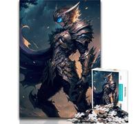 1000 Pieces Jigsaw Puzzle for Adults& Teens Celestial Warrior 1000 Piece Puzzle,Challenging Family Activity Games DIY Toy for Home Wall Decor Gifts (size 75x50cm)