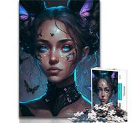 1000 Pieces Jigsaw Puzzle for Adults& Teens Charming Girl Teenager Jigsaw,Classic Educational Games Beautiful Decoration (size 38x26cm)