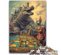 1000 Pieces Jigsaw Puzzle for Adults& Teens Circus Animals 1000 Piece Puzzle,Birthday Present, Gifts, Wall Art for Ages 14+ (26x38cm)