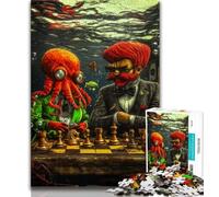 1000 Pieces Jigsaw Puzzle For Adults Teens Circus Animals,Help The Brain Exercise Addictive Toys to Cultivate Patience Wall Decoration (75x50cm)