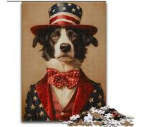 1000 Pieces Jigsaw Puzzle for Adults& Teens Circus Dog Educational Games Home Decoration Educational Game for Birthday, Chrismas 26x38cm