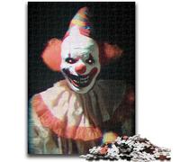 1000 Pieces Jigsaw Puzzle for Adults& Teens Clown Circus Stress Reliever Difficult Challenge Deal As Gifts for The Whole Family 50x75cm