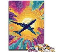 1000 Pieces Jigsaw Puzzle For Adults Teens Color Plane Teenager Puzzles,Educational Toy Funny Family Games Unique Home Decor (38x26cm)