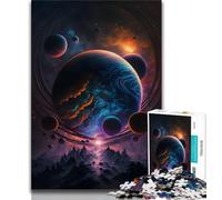 1000 Pieces Jigsaw Puzzle for Adults& Teens Colored Space Dream Teenager Jigsaw,Classic Educational Games Beautiful Decoration (size 75x50cm)