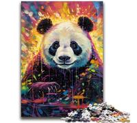 1000 Pieces Jigsaw Puzzle For Adults Teens Colorful Animal Panda 1000 Piece Puzzle,Educational Toys & Games for Adults And Teenagers (26x38cm)