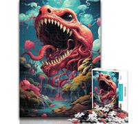 1000 Pieces Jigsaw Puzzle For Adults Teens Colorful Art Snake Puzzles for Adults,Relax Games Is Ideal As A Gift for The Whole Family 50x75cm
