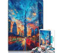 1000 Pieces Jigsaw Puzzle For Adults Teens Colourful Big Ben Jigsaw,Challenging Game Toys Wall Decoration Unique Birthday And Xmas Gifts (size 38x26cm)
