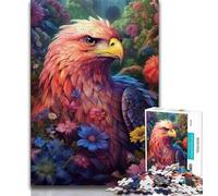 1000 Pieces Jigsaw Puzzle for Adults& Teens Colourful Eagles 1000 Pieces for Adults,Fun Activity for Home, Rainy Days Toys, Birthday Gifts 75x50cm