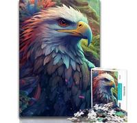 1000 Pieces Jigsaw Puzzle for Adults& Teens Colourful Eagles Puzzles for Teenagers,Secret Santa Gifts for Age 14 Years Up 38x26cm