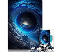 1000 Pieces Jigsaw Puzzle for Adults& Teens Colourful Fantasy Cosmic Black Hole Adult Jigsaw,Educational Toys & Games for Adults And Teenagers 26x38cm