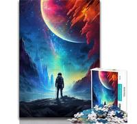 1000 Pieces Jigsaw Puzzle For Adults Teens Colourful Planet 1000 Pieces for Teenagers,Brain Teaser - Birthday Gift for Men (size 75x50cm)