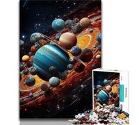 1000 Pieces Jigsaw Puzzle For Adults Teens Colourful Universe 1000 Piece Jigsaw,Birthday Present, Gifts, Wall Art for Ages 14+ (size 75x50cm)