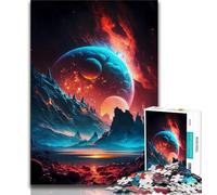 1000 Pieces Jigsaw Puzzle for Adults& Teens Cosmic Planet Spectacle Puzzles for Adults,Unique Birthday And Gifts for And Age 14 Years Up (size 75x50cm)