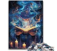 1000 Pieces Jigsaw Puzzle for Adults& Teens Cosmic Wizard Game Toys Every Piece Is Unique - Challenging Family Fun Game 50x75cm
