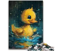 1000 Pieces Jigsaw Puzzle For Adults Teens Cute Little Yellow Duck 1000 Piece Puzzle,Learning Educational Toys Family Games Gifts for Friends And Family (26x38cm)
