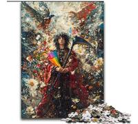 1000 Pieces Jigsaw Puzzle for Adults& Teens Death Oil Painting, for Age 14 Years And over Home Decor As A Gift for The Whole Family And Friends (Size 26x38cm)