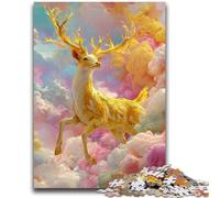 1000 Pieces Jigsaw Puzzle For Adults Teens Deer Teenager Jigsaw,Classic Educational Games Beautiful Decoration (50x75cm)