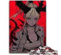 1000 Pieces Jigsaw Puzzle For Adults Teens Devil Girl for And from 14 Years And over Hands-on Game Christmas Game Gifts 50x75cm
