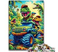 1000 Pieces Jigsaw Puzzle For Adults Teens Dinosaur Jigsaw,Learning Educational Toys Family Games Gifts for Friends And Family (50x75cm)
