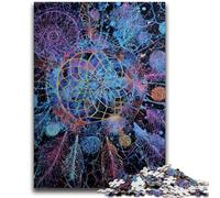 1000 Pieces Jigsaw Puzzle For Adults Teens Dream Catcher Oil Painting for And from 14 Years And over Hands-on Game Christmas Game Gifts 50x75cm