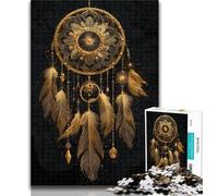 1000 Pieces Jigsaw Puzzle For Adults Teens Dream Catcher Oil Painting Jigsaw,Learning Educational Toys Family Games Gifts for Friends And Family 50x75cm