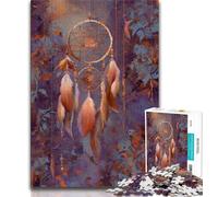 1000 Pieces Jigsaw Puzzle for Adults& Teens Dream Catcher Oil Painting Puzzles for Adults,for Challenging Toy Game And Family Play (size 75x50cm)