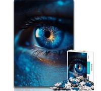 1000 Pieces Jigsaw Puzzle for Adults& Teens Dream Eyes,Educational Games Home Decoration for Is Ideal As A Gift for The Whole Family (38x26cm)