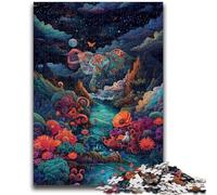1000 Pieces Jigsaw Puzzle for Adults& Teens Dream Planet Educational Games Home Decoration for Is Ideal As A Gift for The Whole Family 50x75cm