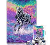 1000 Pieces Jigsaw Puzzle for Adults& Teens Dream Zebra,Educational Games Home Decoration for Is Ideal As A Gift for The Whole Family 38x26cm