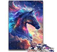 1000 Pieces Jigsaw Puzzle for Adults& Teens Dreamy Purple Horse 1000 Pieces for Adults,Challenging Game Toys Wall Decoration Unique Birthday And Xmas Gifts (38x26cm)