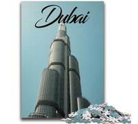1000 Pieces Jigsaw Puzzle For Adults Teens Dubai Teenager Jigsaw,Classic Educational Games Beautiful Decoration (50x75cm)