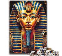 1000 Pieces Jigsaw Puzzle For Adults Teens Egyptian Pharaoh Educational Game Challenge Toy Wall Decoration Unique Birthday And Xmas Gifts 26x38cm