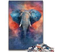 1000 Pieces Jigsaw Puzzle For Adults Teens Elephant Stress Reliever Difficult Challenge Is Ideal As Gifts for The Whole Family 26x38cm