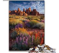 1000 Pieces Jigsaw Puzzle For Adults Teens Expansive Desert Landscape, for Educational Game Challenge Toy Enhance Memory for Age 14 (Size 26x38cm)