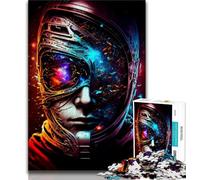 1000 Pieces Jigsaw Puzzle For Adults Teens Face of A Thousand Worlds Puzzles for Adults,Educational Games Home Decoration Suitable for Desktop Decoration (size 38x26cm)