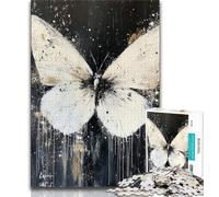 1000 Pieces Jigsaw Puzzle For Adults Teens Fantasy Butterfly,Educational Games Home Decoration Unique Home Decor And Gifts 38x26cm