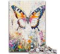 1000 Pieces Jigsaw Puzzle For Adults Teens Fantasy Butterfly Jigsaw,with Matching Poster And Trivia Sheet for And Age 14 Years Up (38x26cm)