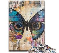 1000 Pieces Jigsaw Puzzle For Adults Teens Fantasy Butterfly Puzzles for Adults,Educational Toy Funny Family Games Unique Home Decor (38x26cm)