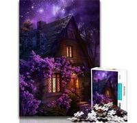 1000 Pieces Jigsaw Puzzle for Adults& Teens Fantasy Cabin 1000 Pieces for Adults,Birthday Present, Gifts, Wall Art for Age 14 Years Up (size 75x50cm)