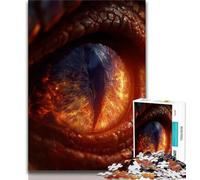 1000 Pieces Jigsaw Puzzle for Adults& Teens Fantasy Dragon Eyes Teenager Jigsaw,Classic Educational Games Beautiful Decoration (size 75x50cm)