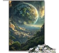 1000 Pieces Jigsaw Puzzle for Adults& Teens Fantasy Earth,learning Educational Is Ideal As A Gift for The Whole Family 50x75cm