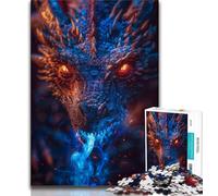 1000 Pieces Jigsaw Puzzle for Adults& Teens Fantasy Flying Dragon 1000 Pieces for Adults,Fun Activity for Home, Rainy Days Toys, Birthday Gifts 38x26cm