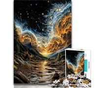 1000 Pieces Jigsaw Puzzle For Adults Teens Fantasy Landscape,Decompressing Intellectual Educational Toy Is Ideal As Gifts for The Whole Family 75x50cm