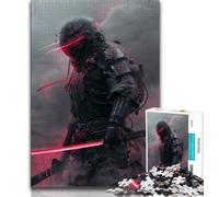 1000 Pieces Jigsaw Puzzle for Adults& Teens Fantasy Ninja Knight,Educational Games Home Decoration for Is Ideal As A Gift for The Whole Family (38x26cm)
