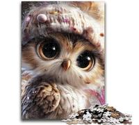 1000 Pieces Jigsaw Puzzle for Adults& Teens Fantasy Owl for Educational Game Challenge Toy Deal As Gifts for The Whole Family 50x75cm