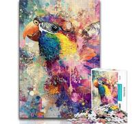 1000 Pieces Jigsaw Puzzle For Adults Teens Fantasy Parrot Adult Jigsaw,Family Activity Fun at Home Activities, Birthday Present,Travel Gifts (size 75x50cm)