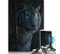 1000 Pieces Jigsaw Puzzle For Adults Teens Fantasy Tiger Teenager Jigsaw,Classic Educational Games Beautiful Decoration 38x26cm