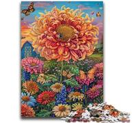 1000 Pieces Jigsaw Puzzle for Adults& Teens Farm Flower Sea Family Fun Games Gifts for Friends And Family for Age 14+ 26x38cm