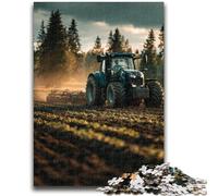 1000 Pieces Jigsaw Puzzle For Adults Teens Farm Implement Tractor 1000 Piece Puzzle,Educational Toys & Games for Adults And Teenagers (75x50cm)